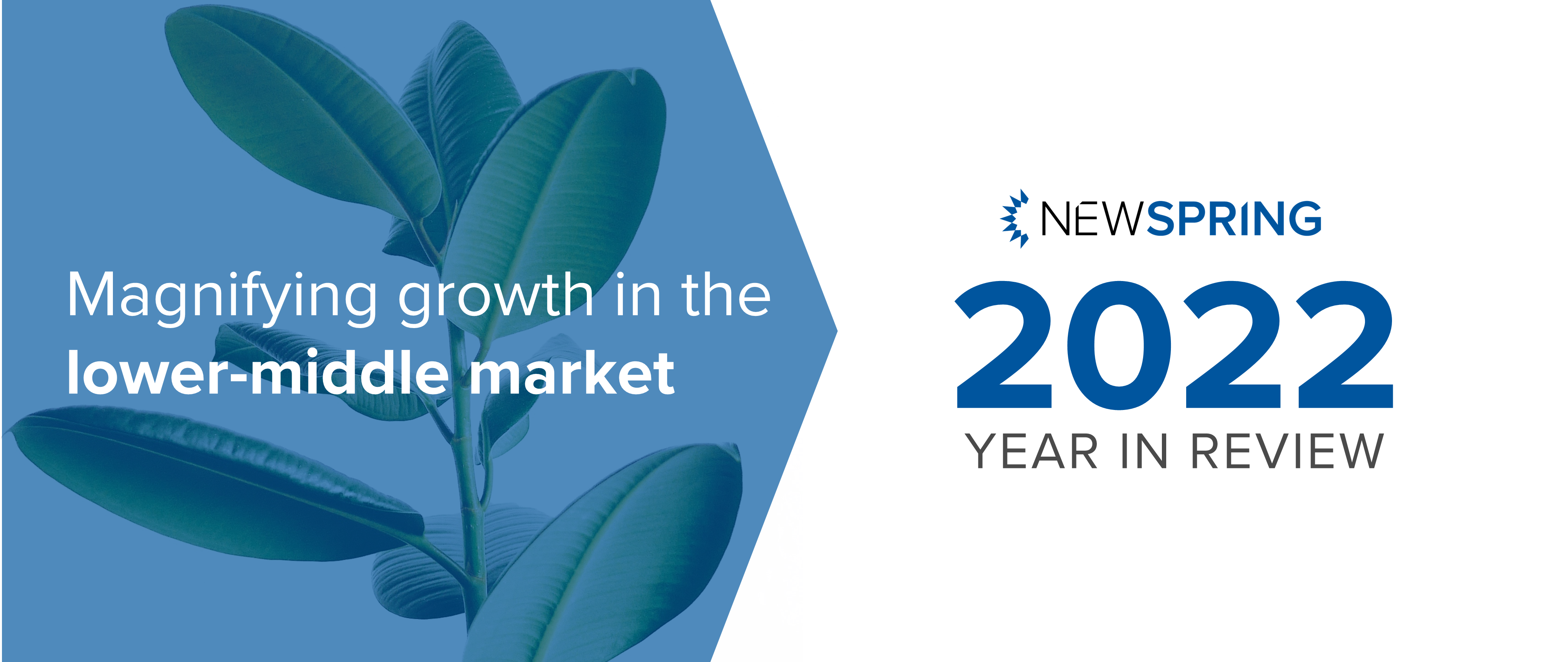 NewSpring in 2022: Continuing to expand our reach in the lower-middle market