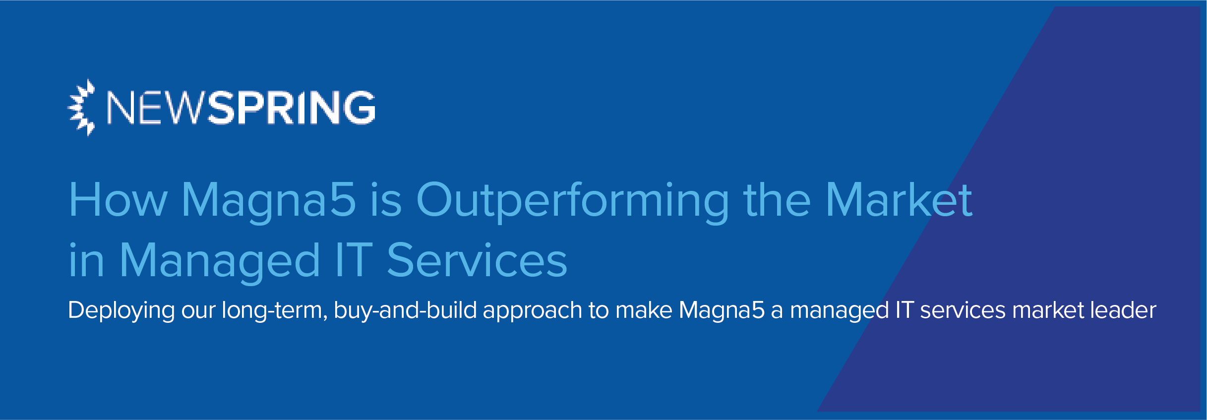 How Magna5 is Outperforming the Market in Managed IT Services